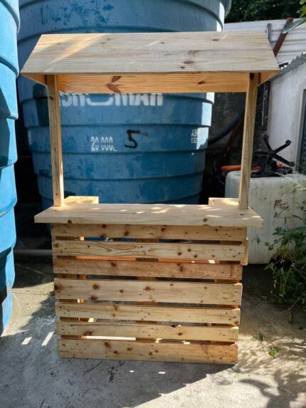Barraca de Pallet Com Cobertura